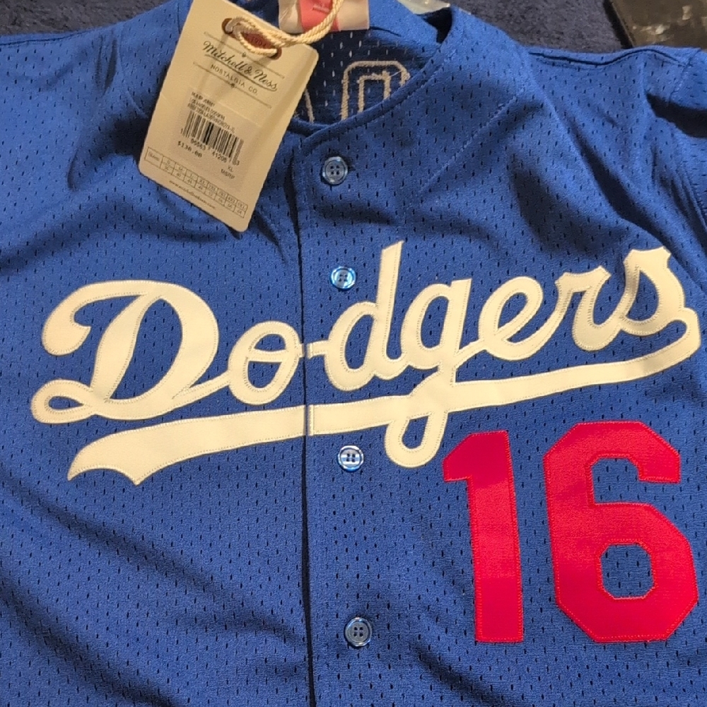 Mitchell & Ness Blue Cooperstown Collection Jersey